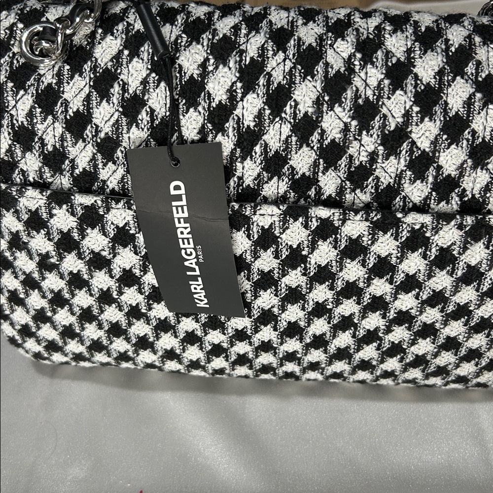 Karl Lagerfeld Black And White Bag brand new - Picture 3 of 7